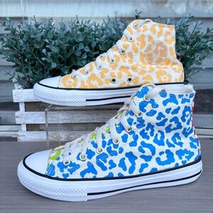Converse Chuck Taylor All Star High 'Leopard Print' sneakers